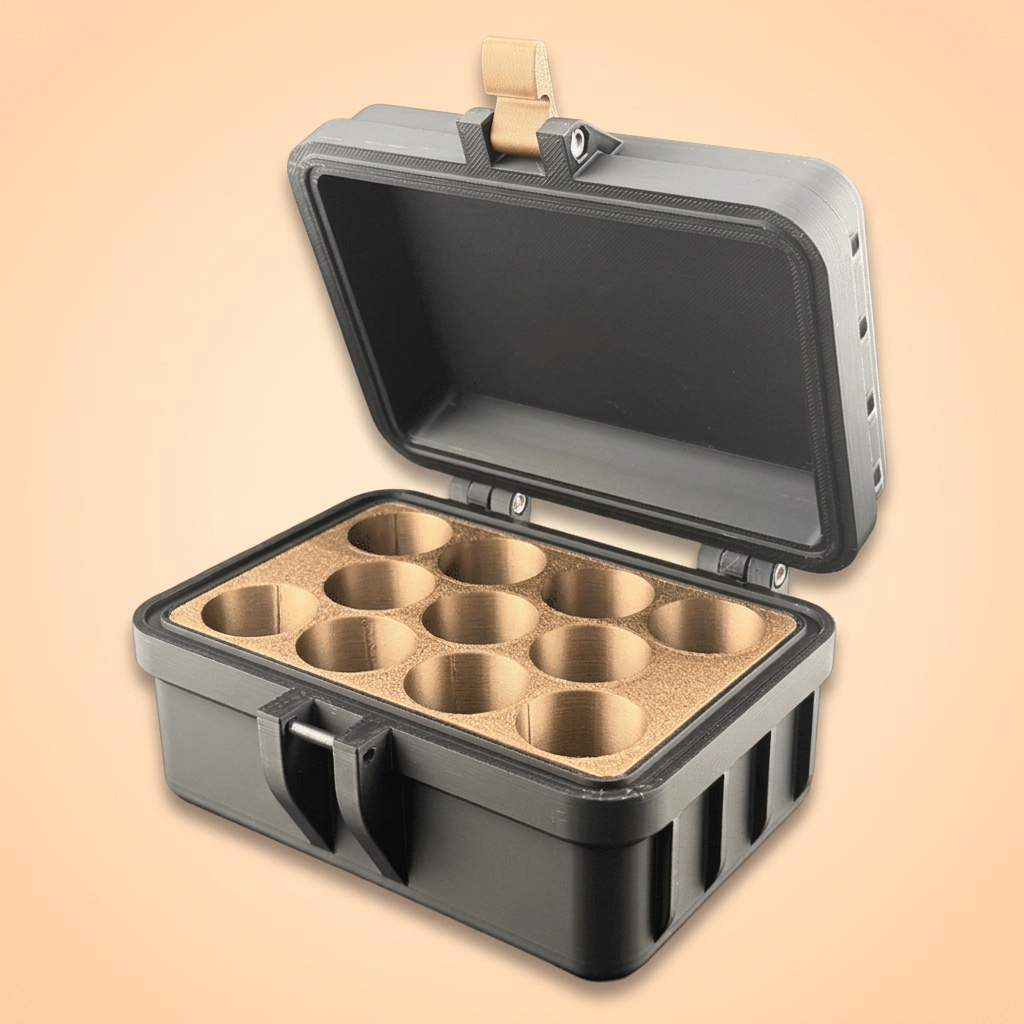 Peptide Vial Storage Case